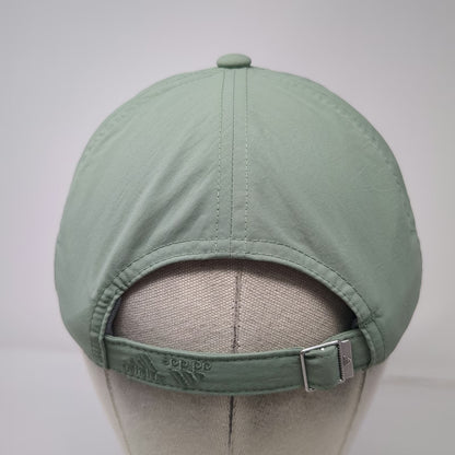 Adidas Baseball Cap Green OSFM AEROREADY Nylon Performance Adjustable Hat Logo