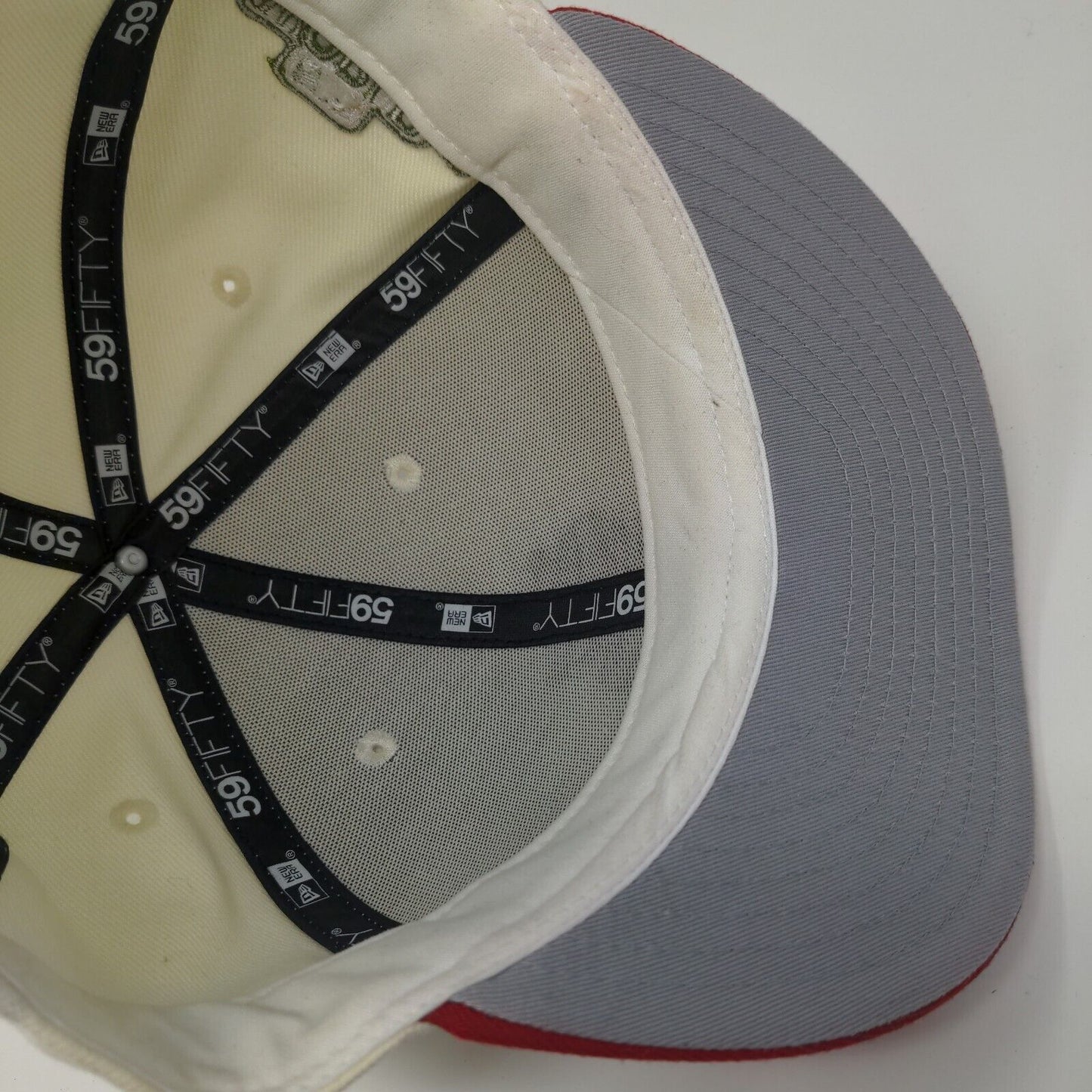 St Louis Cardinals Fitted Hat White 2011 World Series Fall Classic New Era 7 3/8