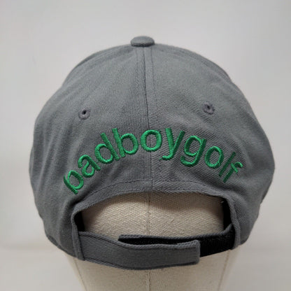 Badboy Golf Famu Strapback Hat Gray OS Embroidered 110 Flexfit Tech Yupoong