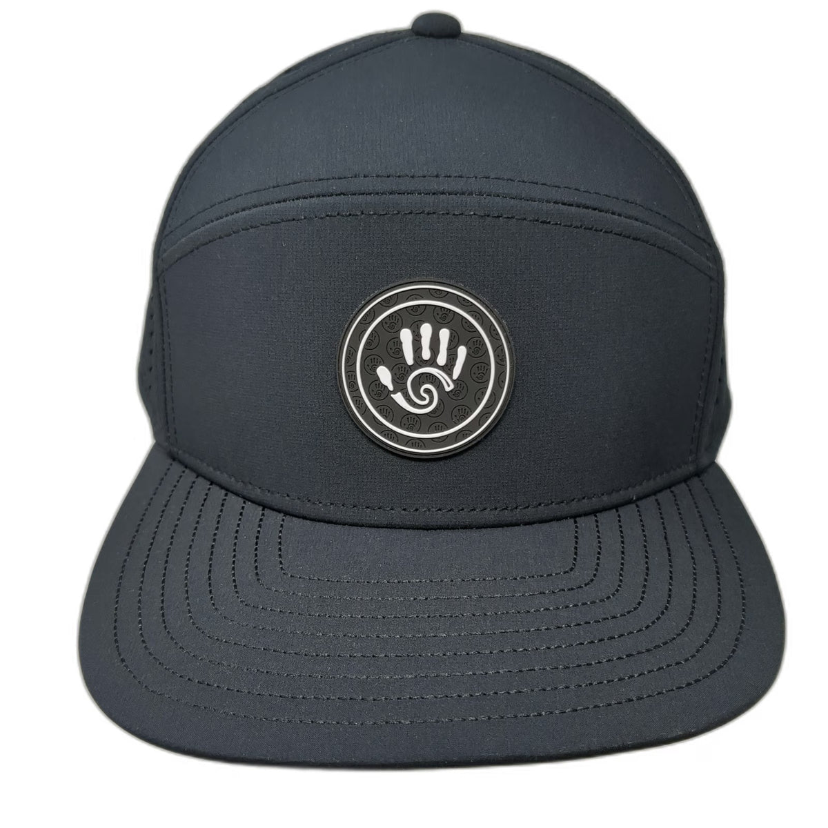 Melin Trenches Grateful Dead Trucker Hat Black L Hydro Snapback Flat Brim Patch