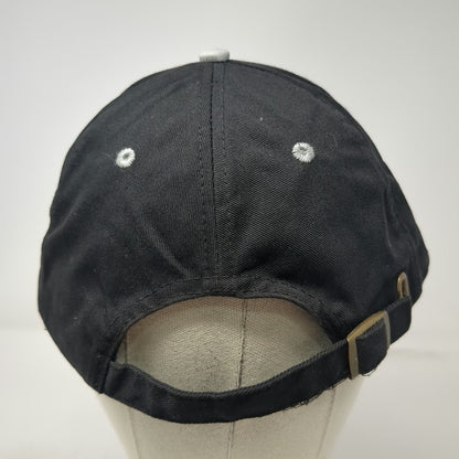 Surfware Baseball Cap Black One Size Hawaiian Islands Map Slideback Hat Cotton