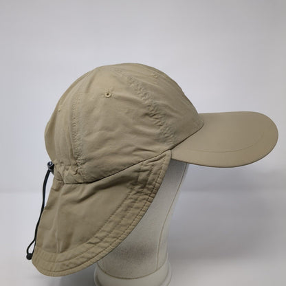 Unbranded Trapper Hat Tan One Size Adjustable Drawstring Ear Flap Blank 6 Panel