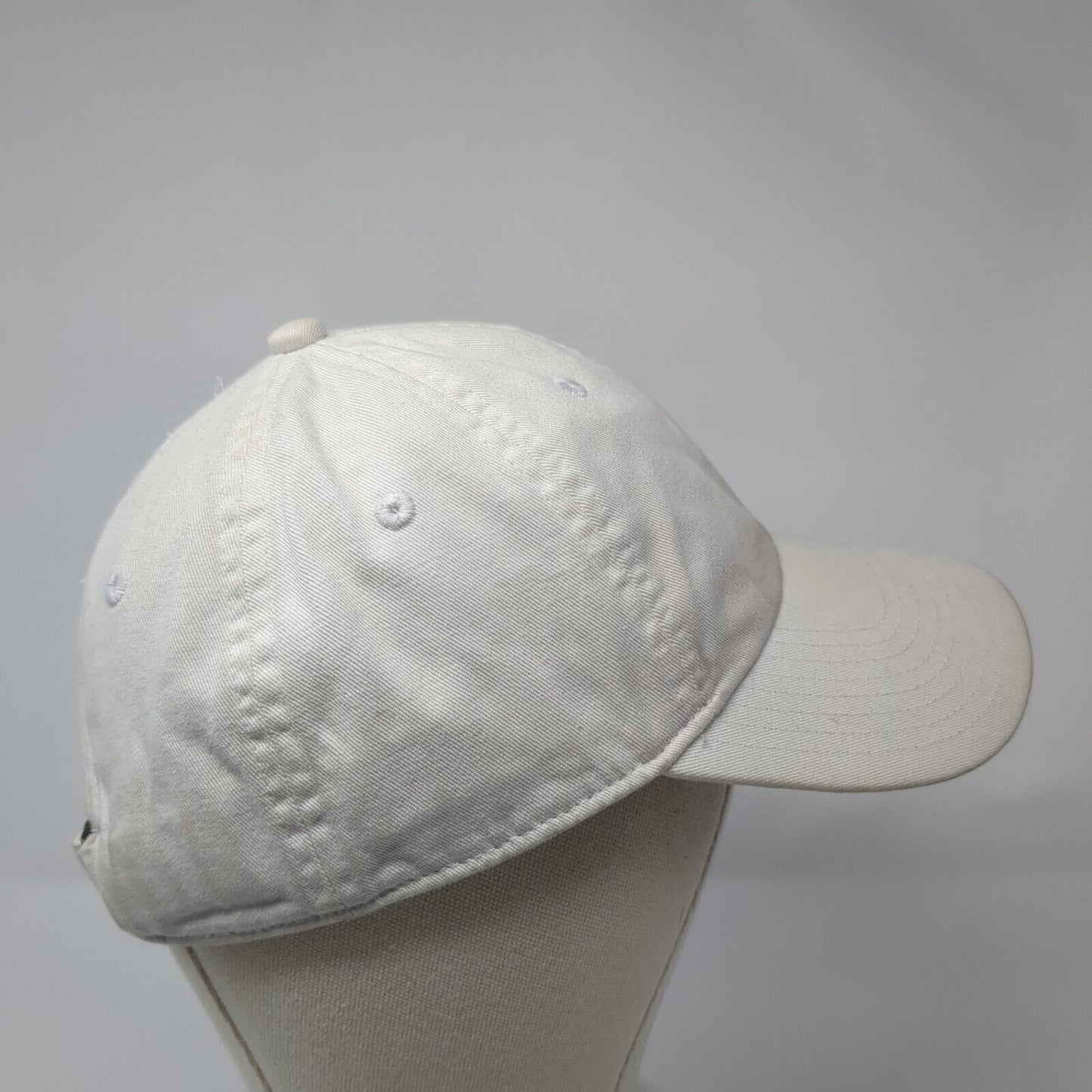 Nike Slideback Hat White Cream One Size Adjustable Embroidered Swoosh Heritage86