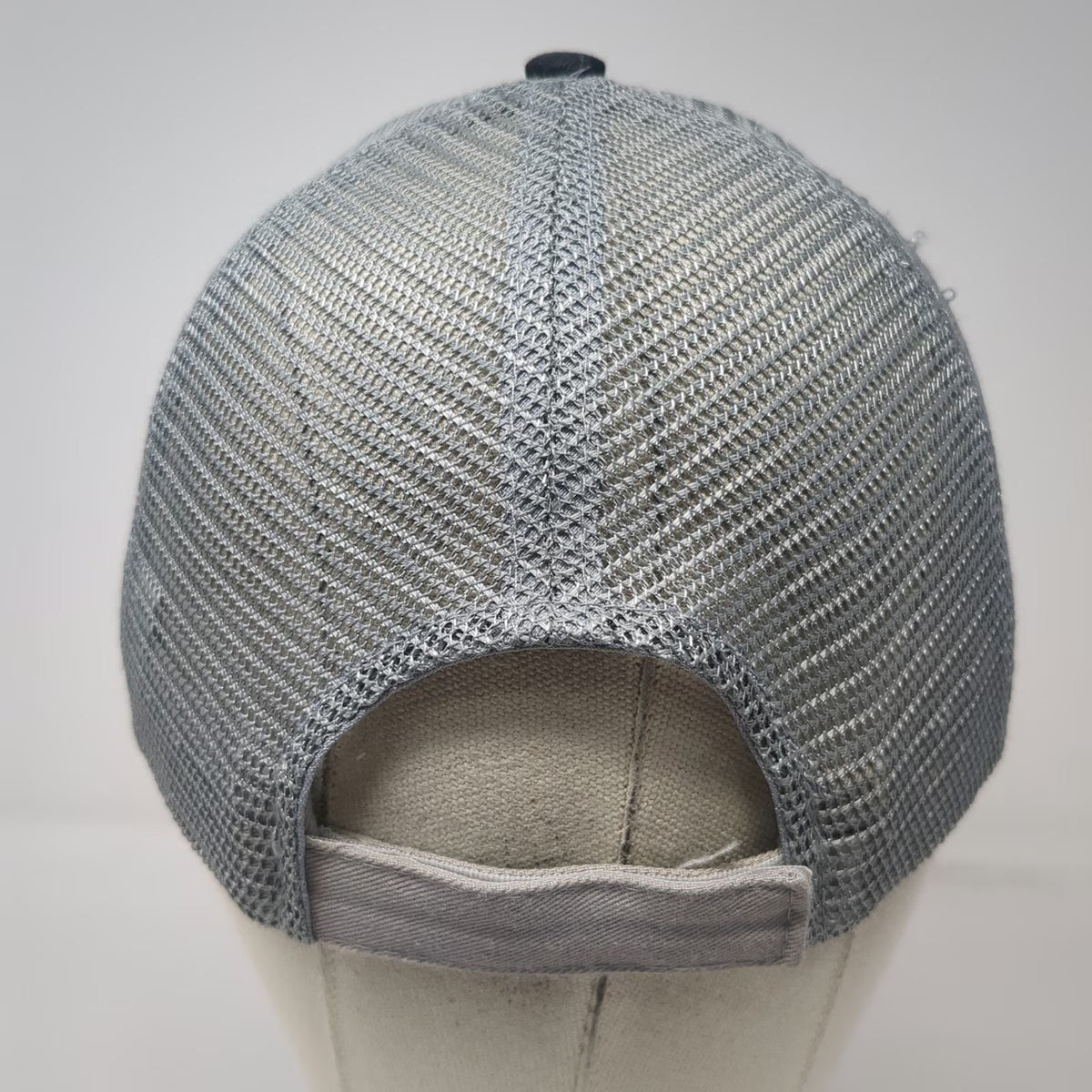 Buck's Bags Baseball Cap Gray Black Silver One Size Western Trailers Truck Hat