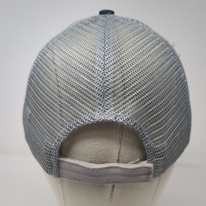 Buck's Bags Baseball Cap Gray Black Silver One Size Western Trailers Truck Hat