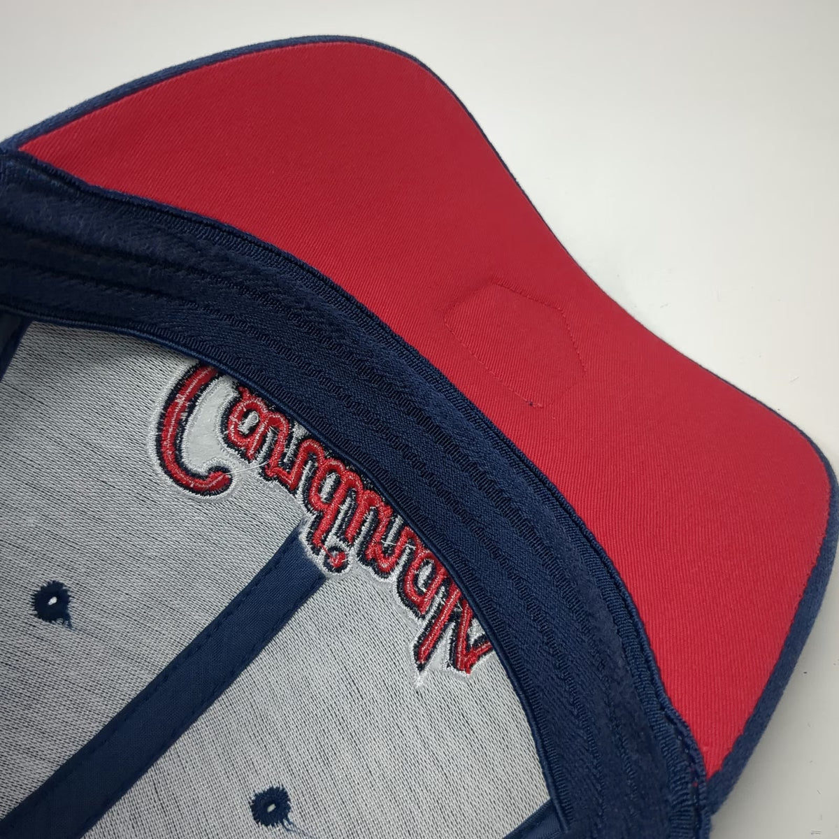 Nike MLB St. Louis Cardinals Baseball Cap Blue One Size Flexfit Red Undervisor