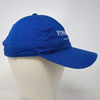Fahrenheit Baseball Cap Blue White One Size Embroidered Strapback Bowling Hat