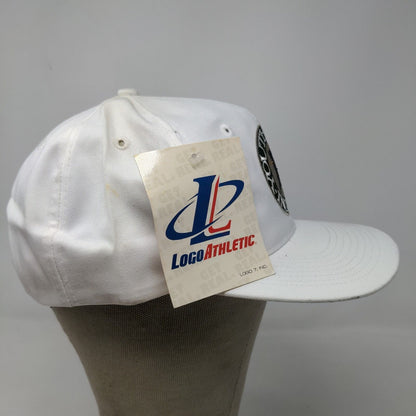 Logo Athletic Men's Snapback Hat White OSFA Embroidered Youthlinks Indiana w/Tag