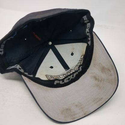 Port Authority pit-stop-USA Embroidered Logo Baseball Cap Blue XL Fitted Hat