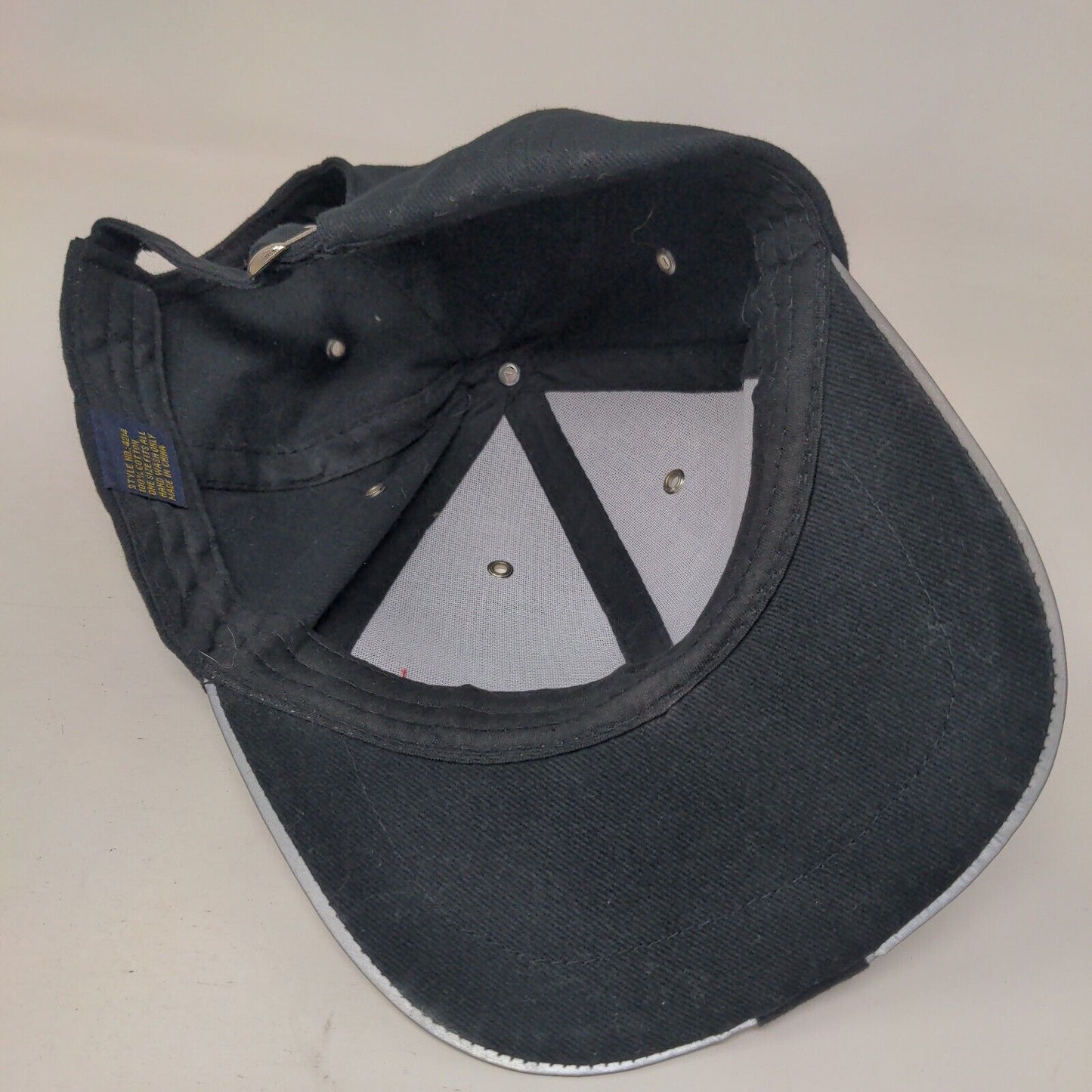 Verizon Slideback Hat Black OSFA Adjustable Embroidered Vent Holes
