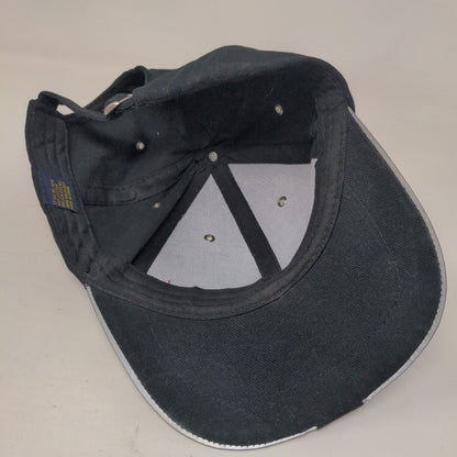 Verizon Slideback Hat Black OSFA Adjustable Embroidered Vent Holes