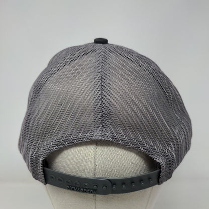 Performance Windows Snapback Trucker Hat Gray One Size Mesh Back