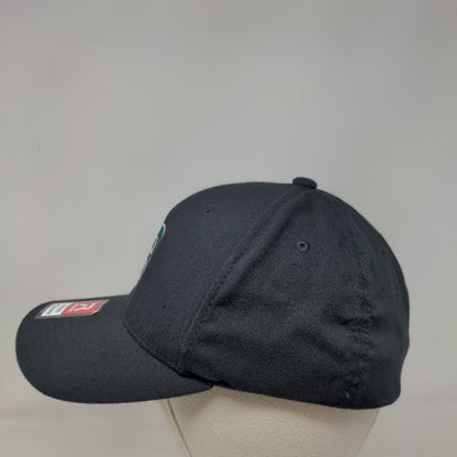 Letter B Fitted Hat Black Small-Medium Embroidered Flexfit Richardson