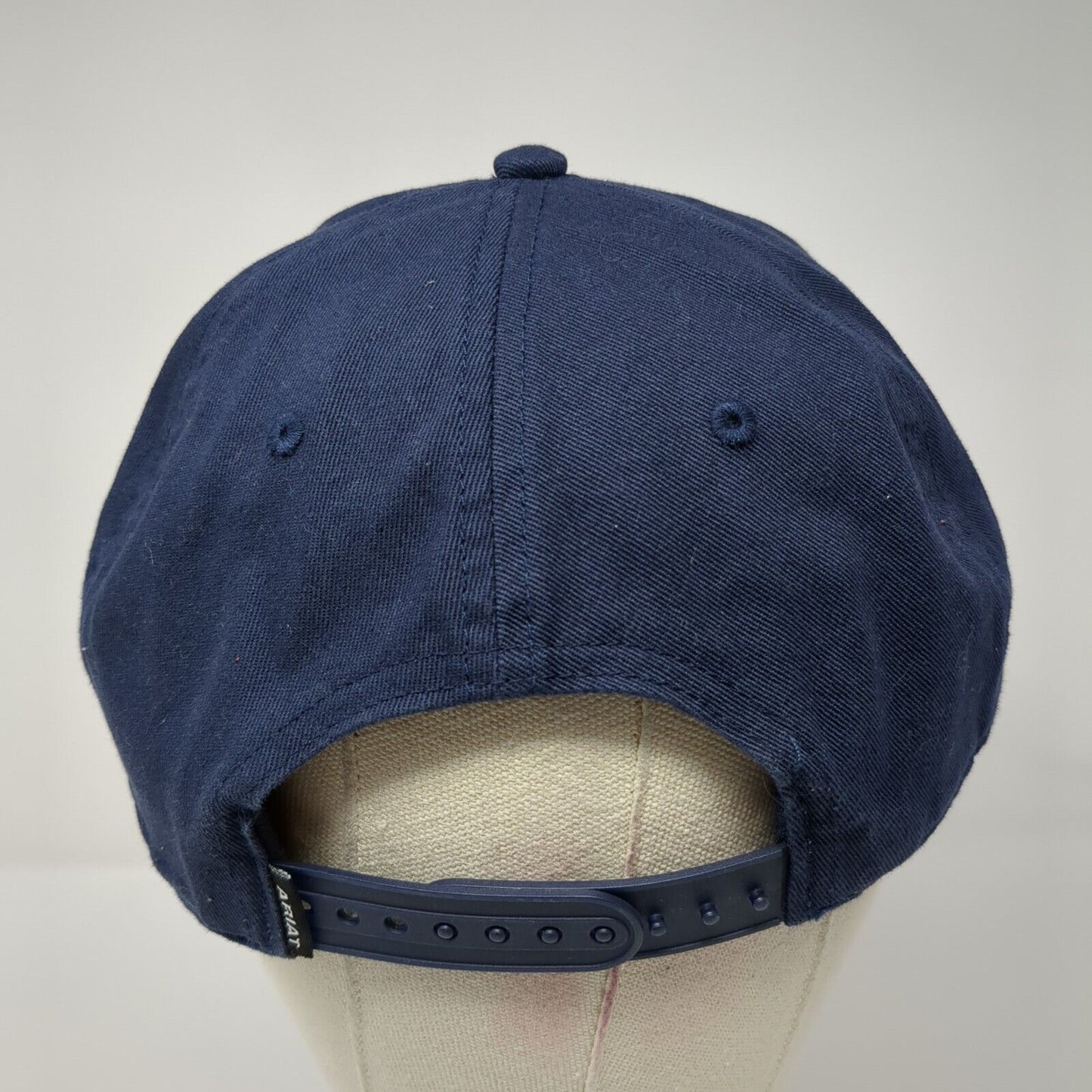 American Boot Co Est 1993 Ariat Love Our Land Snapback Hat Blue OS Adjustable