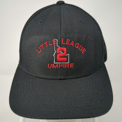Pacific Headwear Snapback Black One Size Little League Umpire Idaho 2 Flag Hat