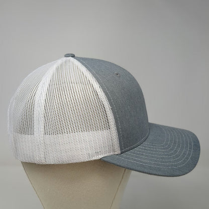 Richardson Trucker Hat Gray One Size Purpose Driven Chiropractic Logo Snapback
