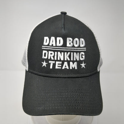 Dad Bod Drinking Team Snapback Trucker Hat Black One Size New Era