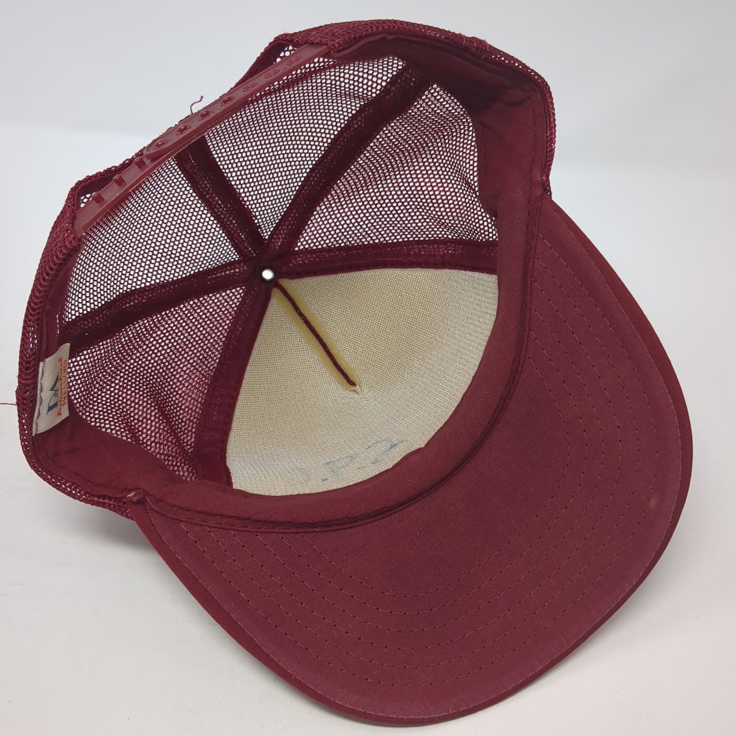 Waycinden Snapback Trucker Hat Red Medium Mesh Back Designer Award