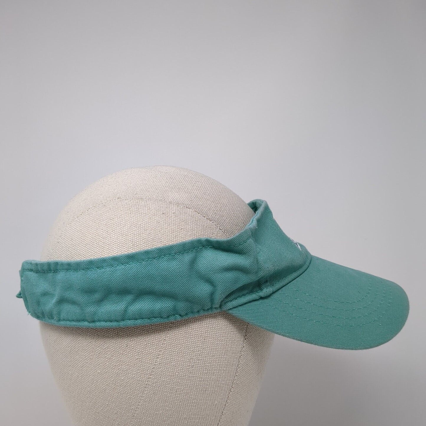 ASHS Strapback Sun Visor Hat Blue One Size Adjustable Embroidered