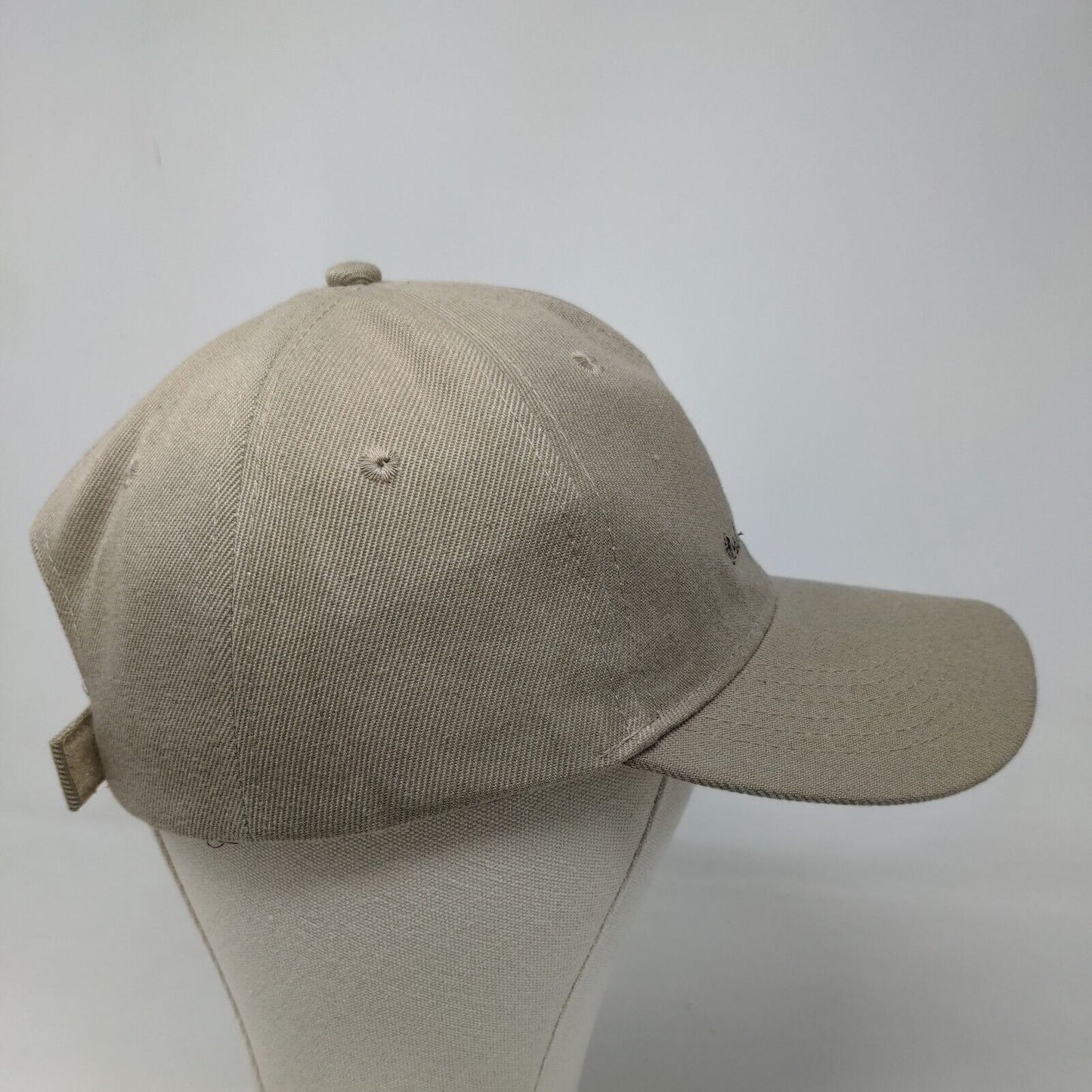 Club Cabo Men's Strapback Hat Tan Size OS Embroidered Costa Maya Mexico Logo