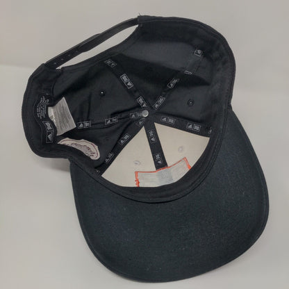 Adidas Carlsbad CA Snapback Hat Black OSFM Adjustable Colorblock 6 Panel