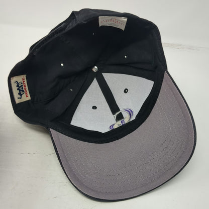 Colorado Rockies MLB Fan Favorite Baseball Cap Black Purple Silver OS Strapback
