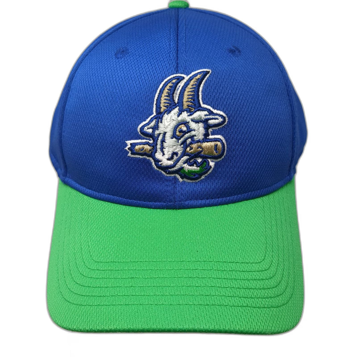 Hartford Yard Goats MiLB OC Sports Blue Green One Size Curved Brim Logo Hat Cap