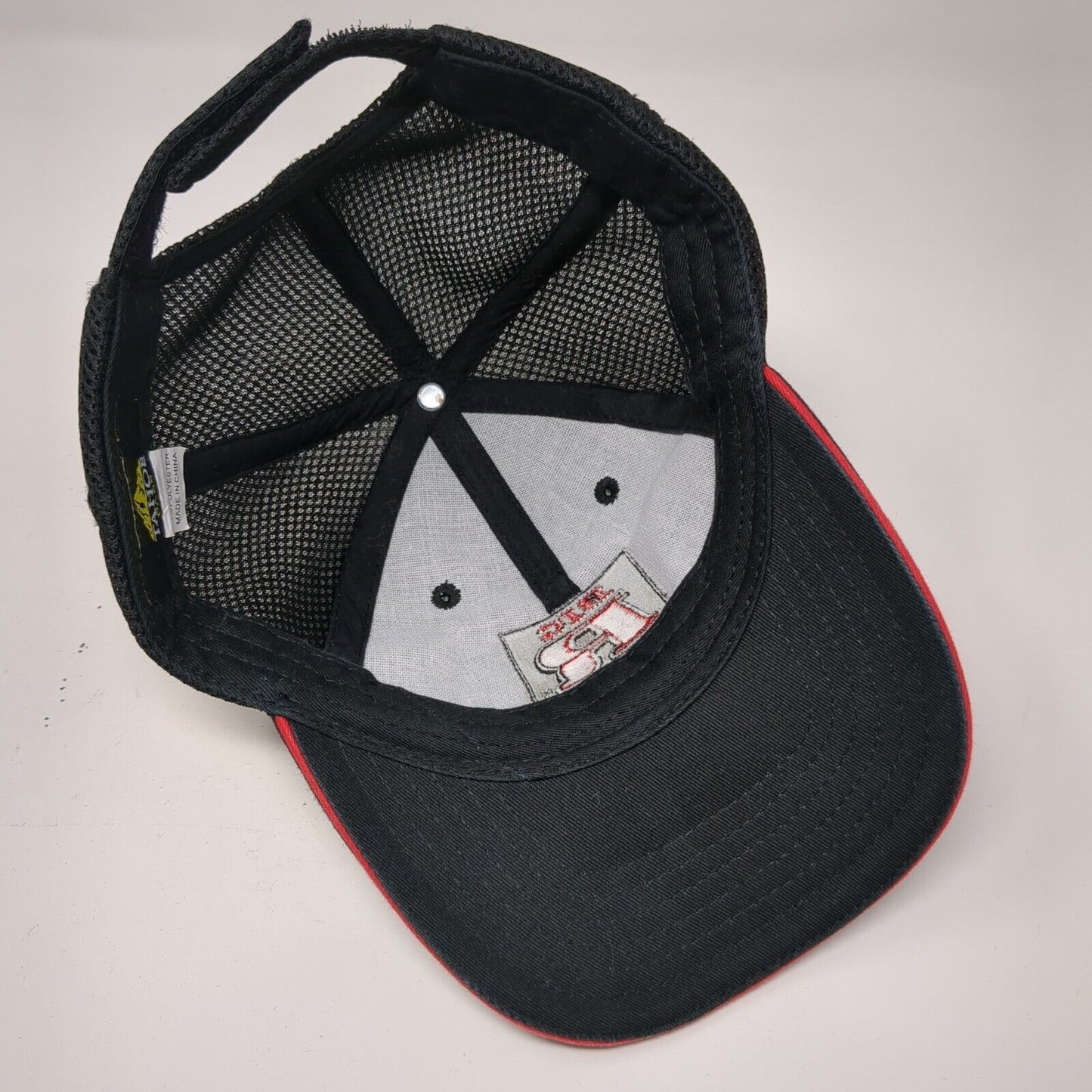 Big R Stores Strapback Mesh Back Hat Black OSFA Embroidered Tahoe Pass