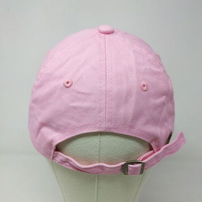 E by Elidan Girl's Slideback Hat Pink Adjustable Embroidered Logo Shamrock