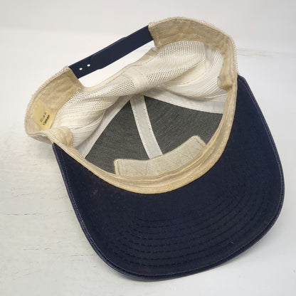 Les Schwab Tires Pride In Agriculture Trucker Hat Blue One Size Mesh Snapback
