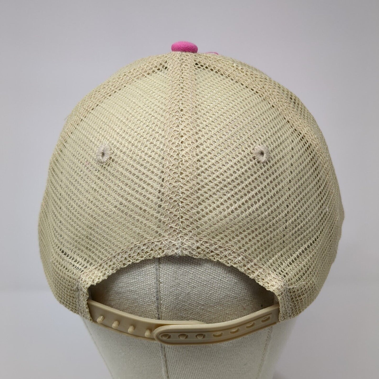 Hank Snapback Trucker Hat Multicolor OS Adjustable Mesh Back Distressed Adams