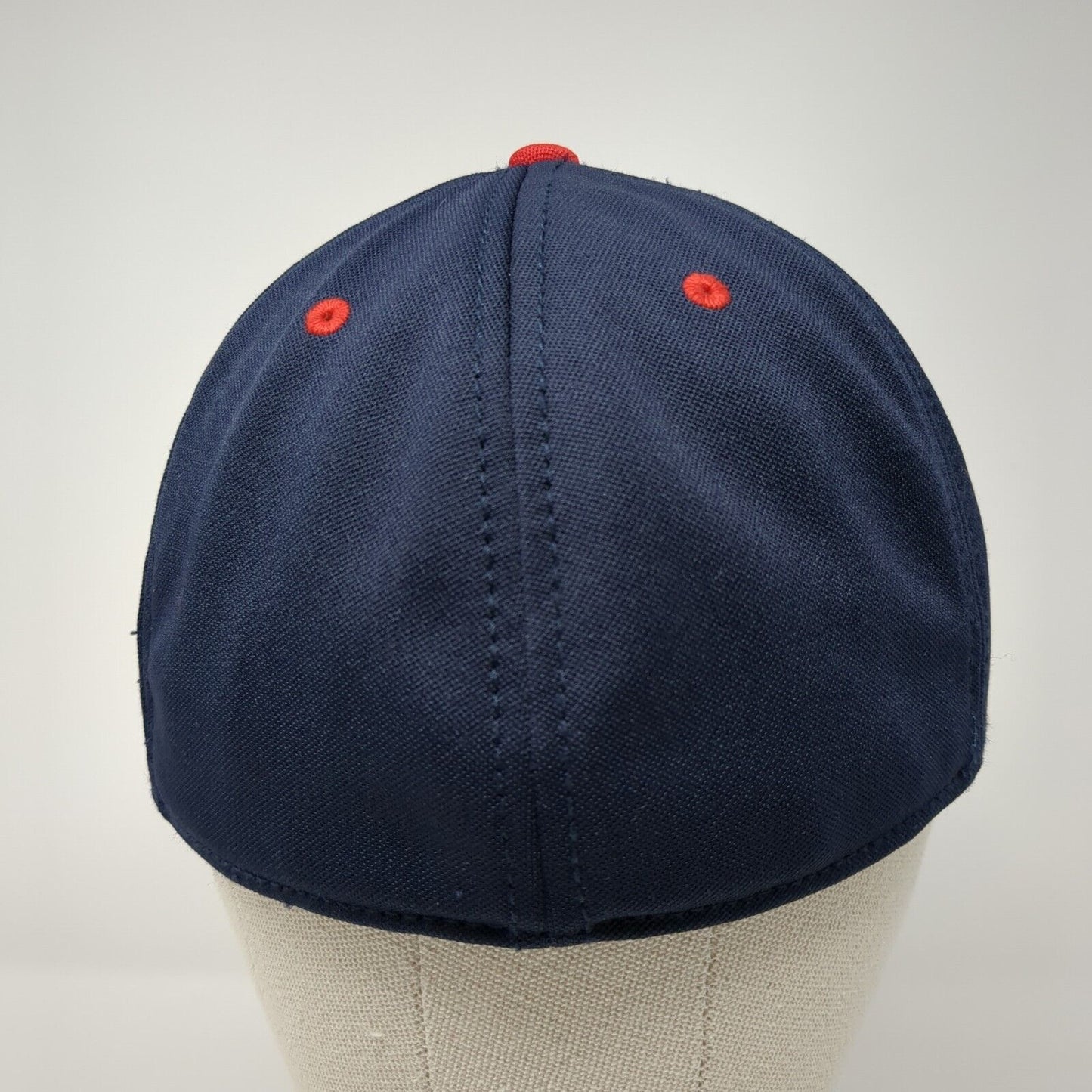 LABC USA Fitted Hat Multi Medium Embroidered Colorblock The Game