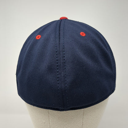 LABC USA Fitted Hat Multi Medium Embroidered Colorblock The Game