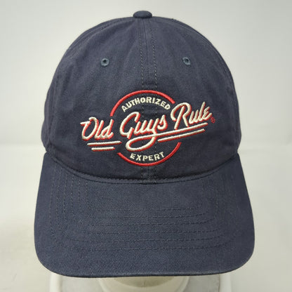 Old Guys Rule Baseball Cap Blue One Size Expert at Everything Adjustable Hat
