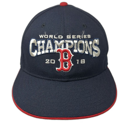 New Era Boston Red Sox MLB Snapback Blue OSFM 2018 World Series Champions Hat