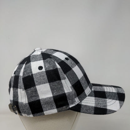 Wuke Slideback Hat Multicolor One Size Adjustable Buffalo Plaid Check