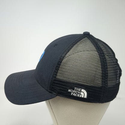 The North Face Trucker Hat Black One Size Snapback Mesh Heart Tooth Dental Logo