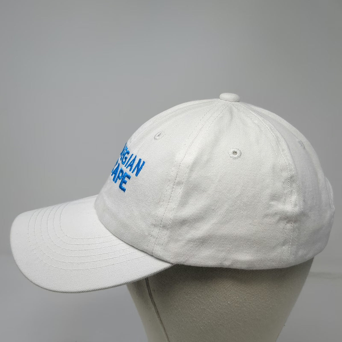 DMR Classic Headwear Baseball Cap White One Size Norwegian Escape Cruise Hat