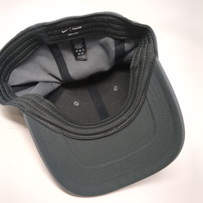 Subtext Fitted Hat Gray M/L Nike Swoosh Classic99 Dri-Fit W/Tags
