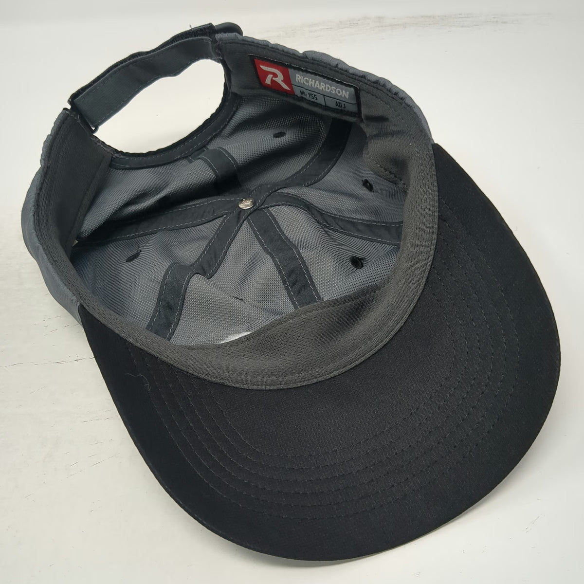 Richardson Baseball Cap Gray One Size Streamline Precision Polyester Strapback