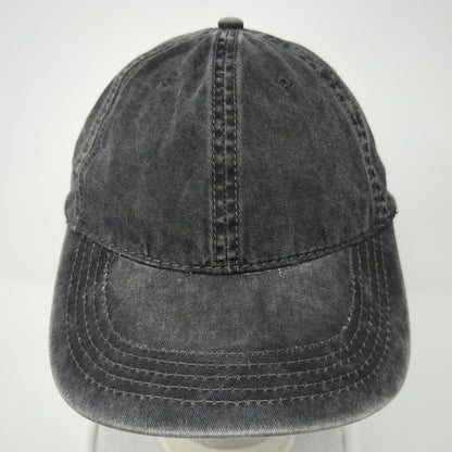 Unbranded Slideback Baseball Cap Gray One Size Adjustable 6 Panel Blank