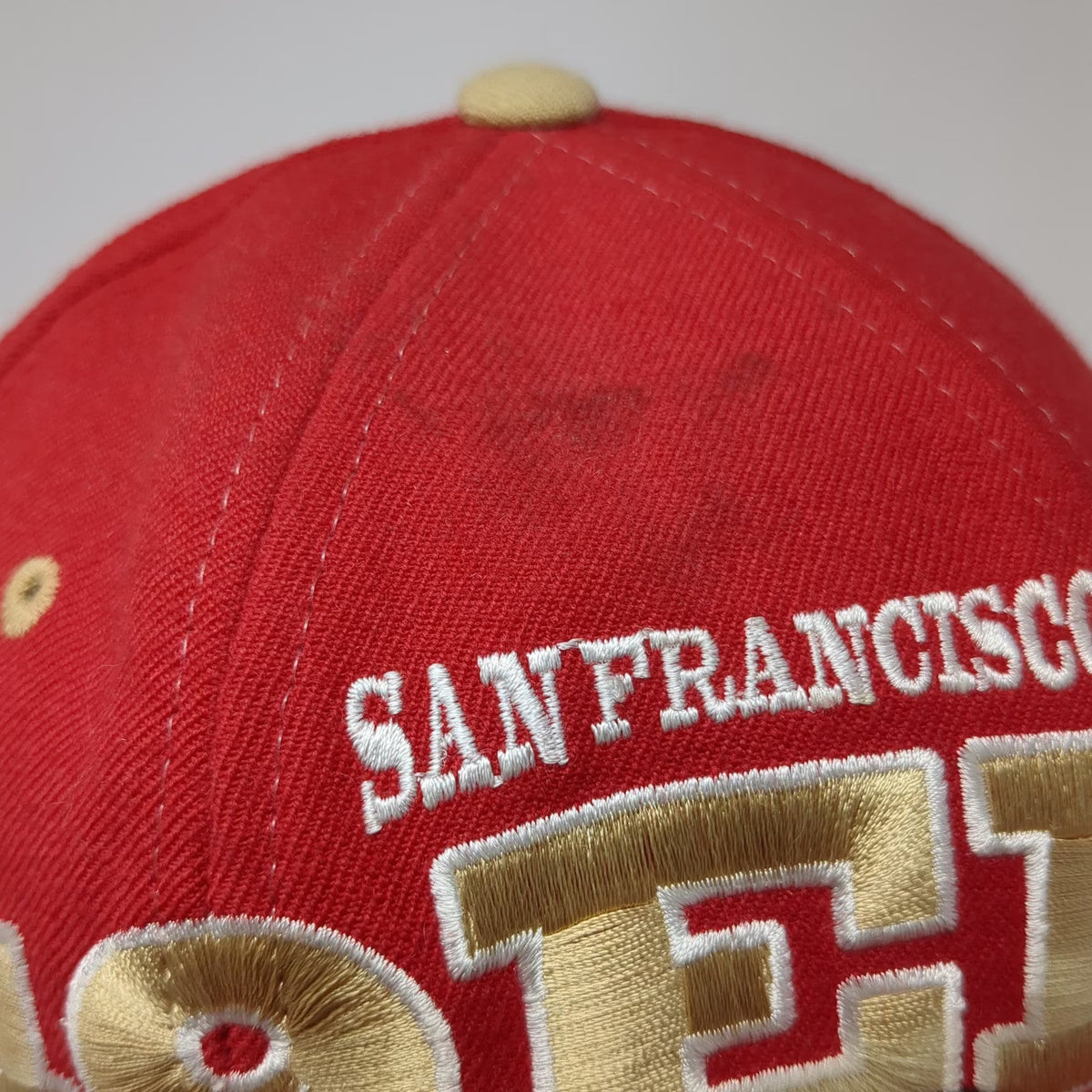 San Francisco 49ers NFL Starter Trucker Hat Red Snapback Wool Pro Line Vintage