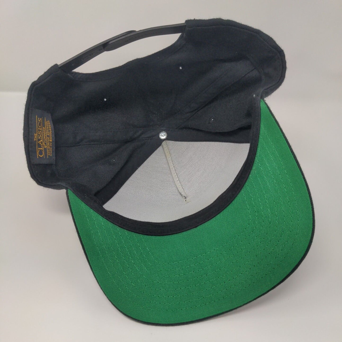 The Shed Snapback Hat Black One Size Adjustable The Classics Yupoong