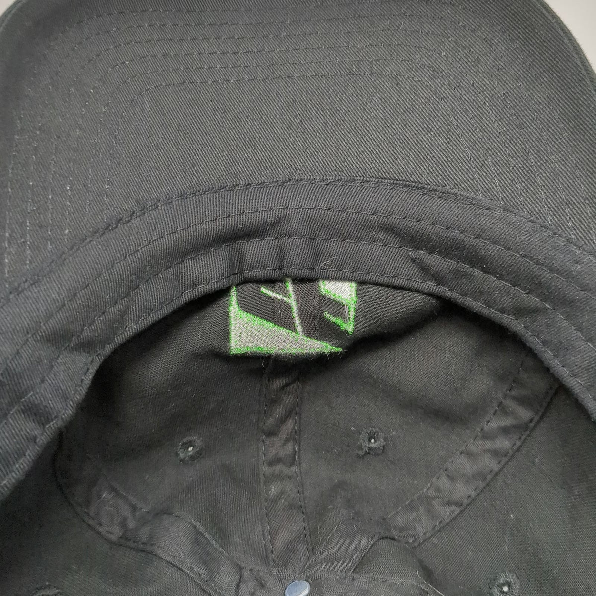 Fast & Furious FF Logo Black Baseball Cap Hat One Size Slideback Cotton Buckle