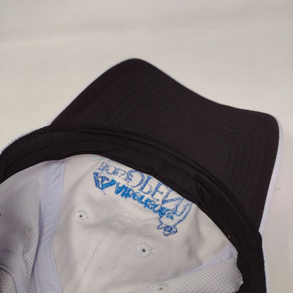 Albertson's Boise Open Presented Chevron Slideback Hat White OS Ivory Headwear