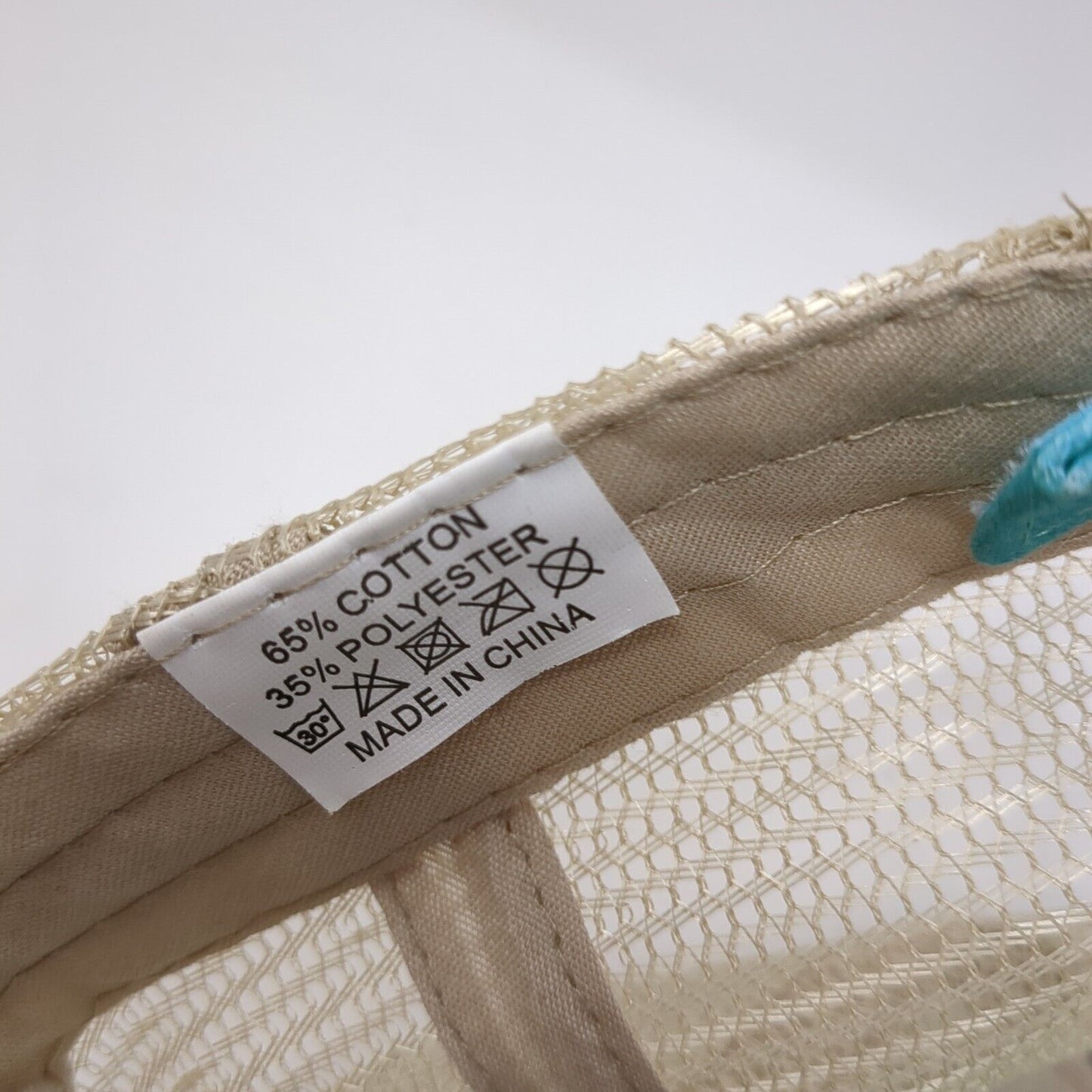 Unbranded Strapback Trucker Hat Ponytail Multicolor OSFA Mesh Back