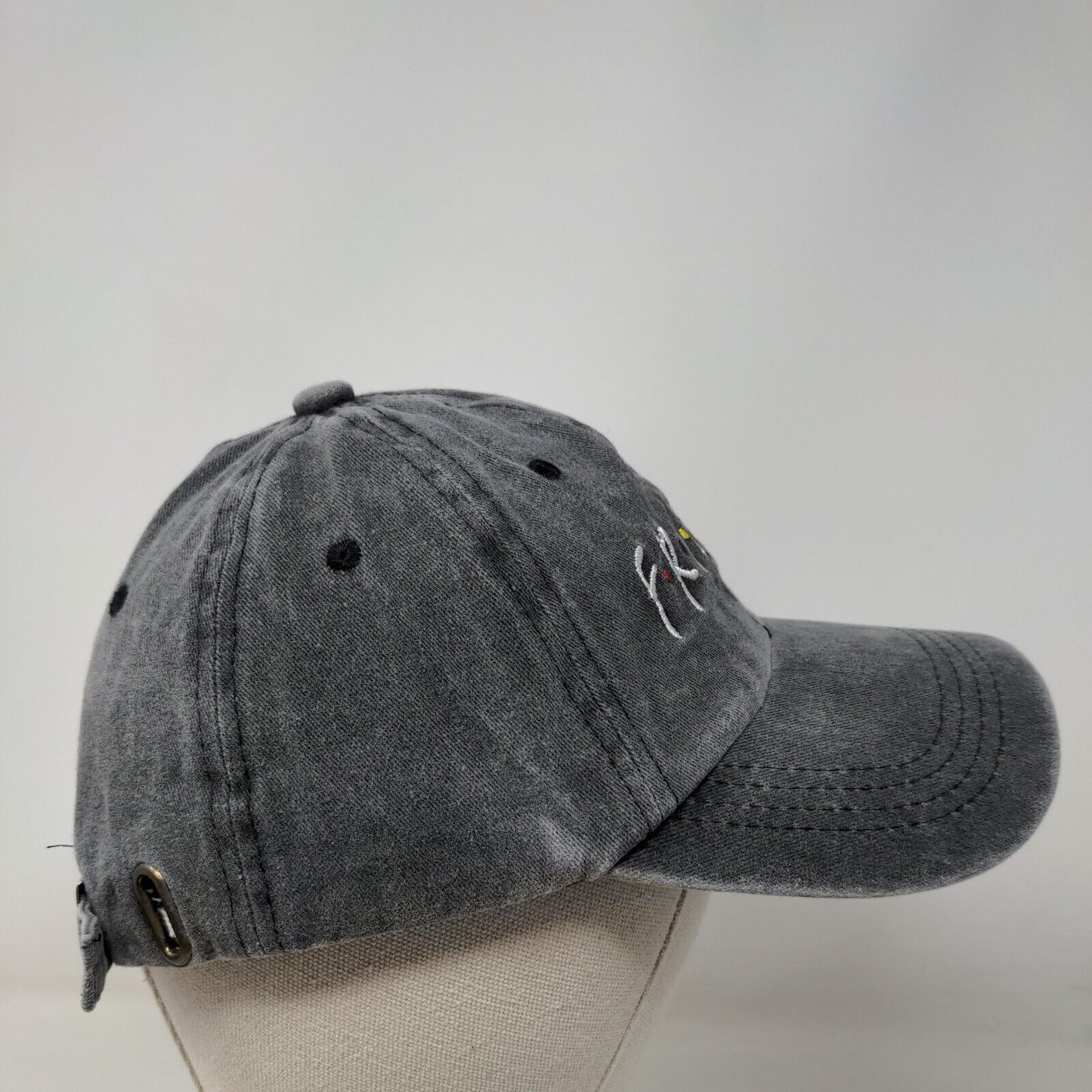 Friends Slideback Hat Gray OSFA Embroidered Adjustable 6 Panel Waldeal
