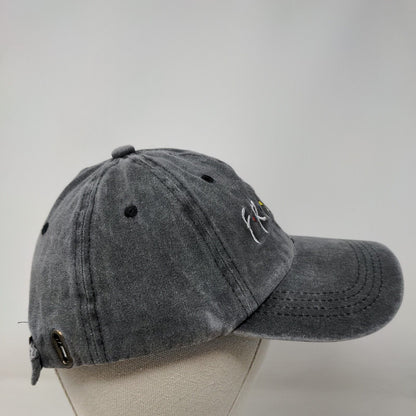 Friends Slideback Hat Gray OSFA Embroidered Adjustable 6 Panel Waldeal