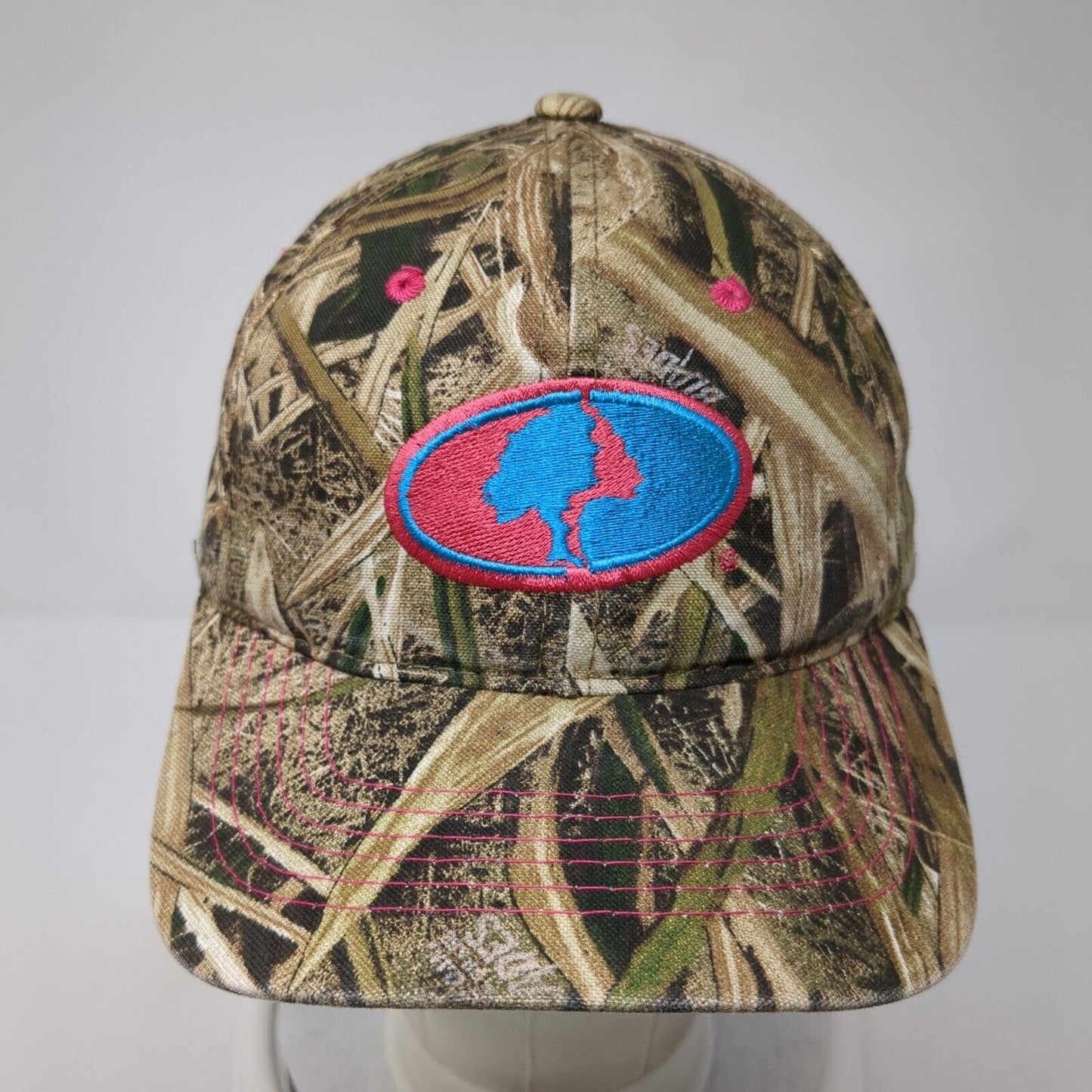 Mossy Oak Strapback Hat Camo One Size Adjustable Hunting Outdoor Cap
