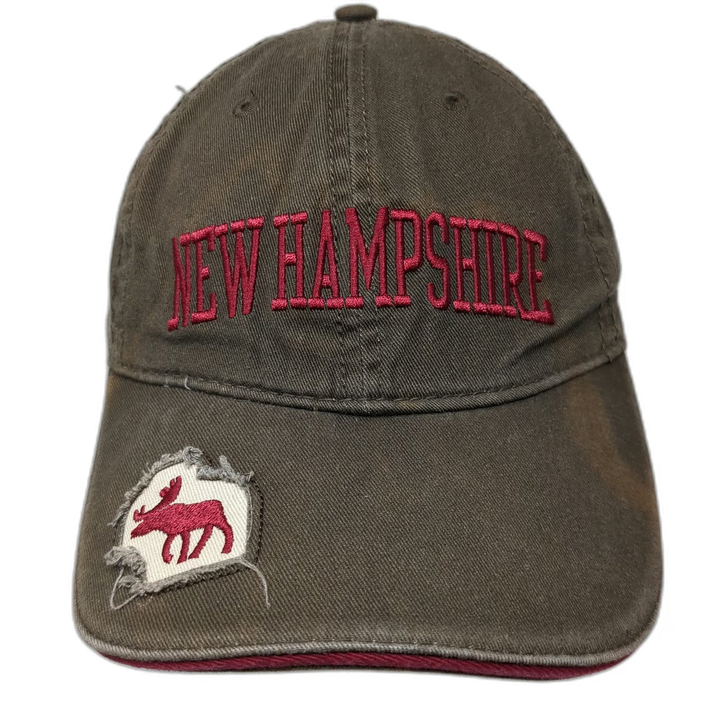 Eastern Illustrating Baseball Cap Brown One Size New Hampshire Moose Hat